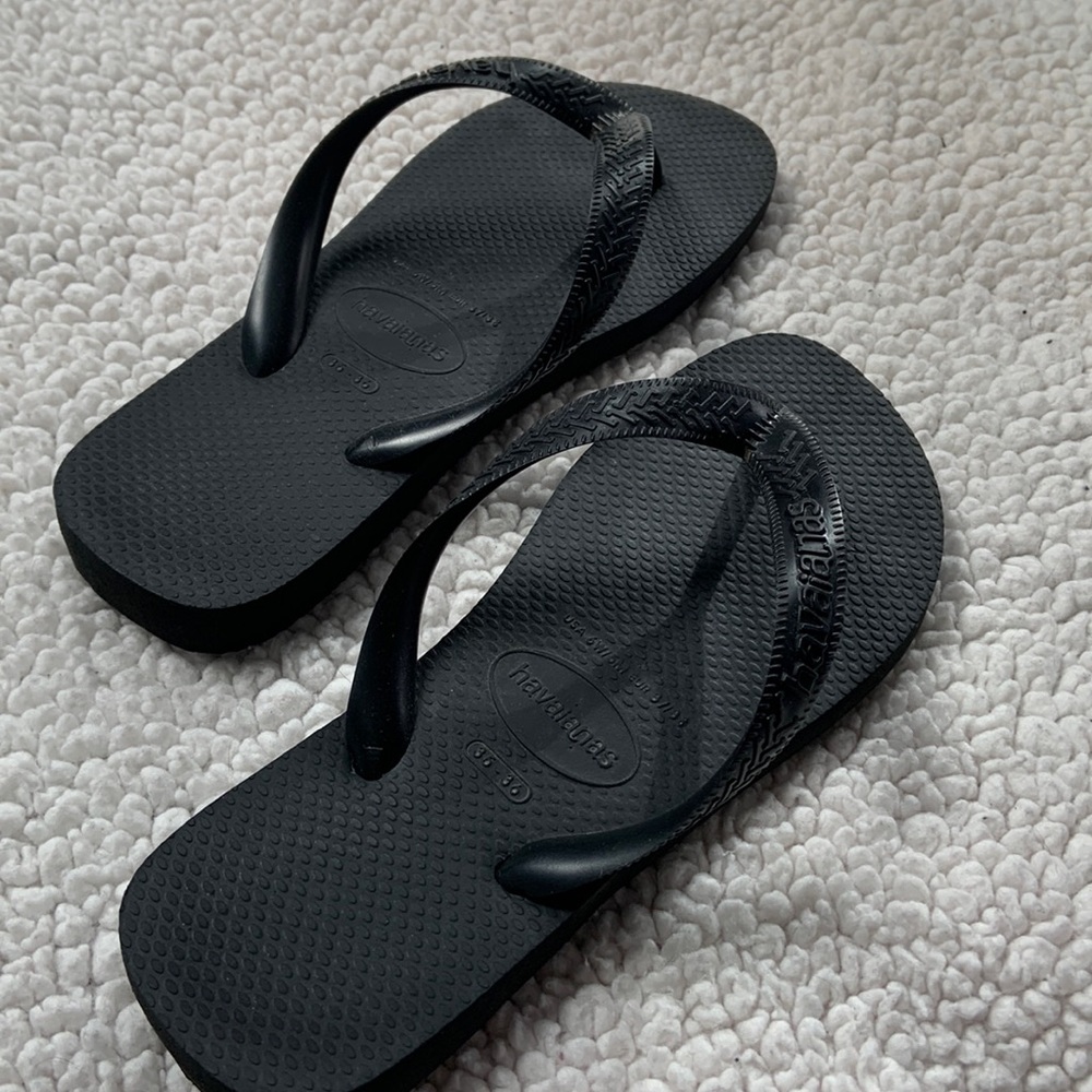 Classic havaiaanas flip flop black